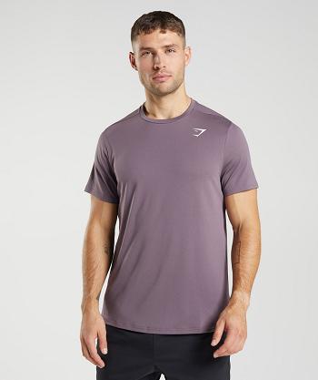 Gymshark Arrival Muške T Shirts Ljubičaste | HR 2516OKI